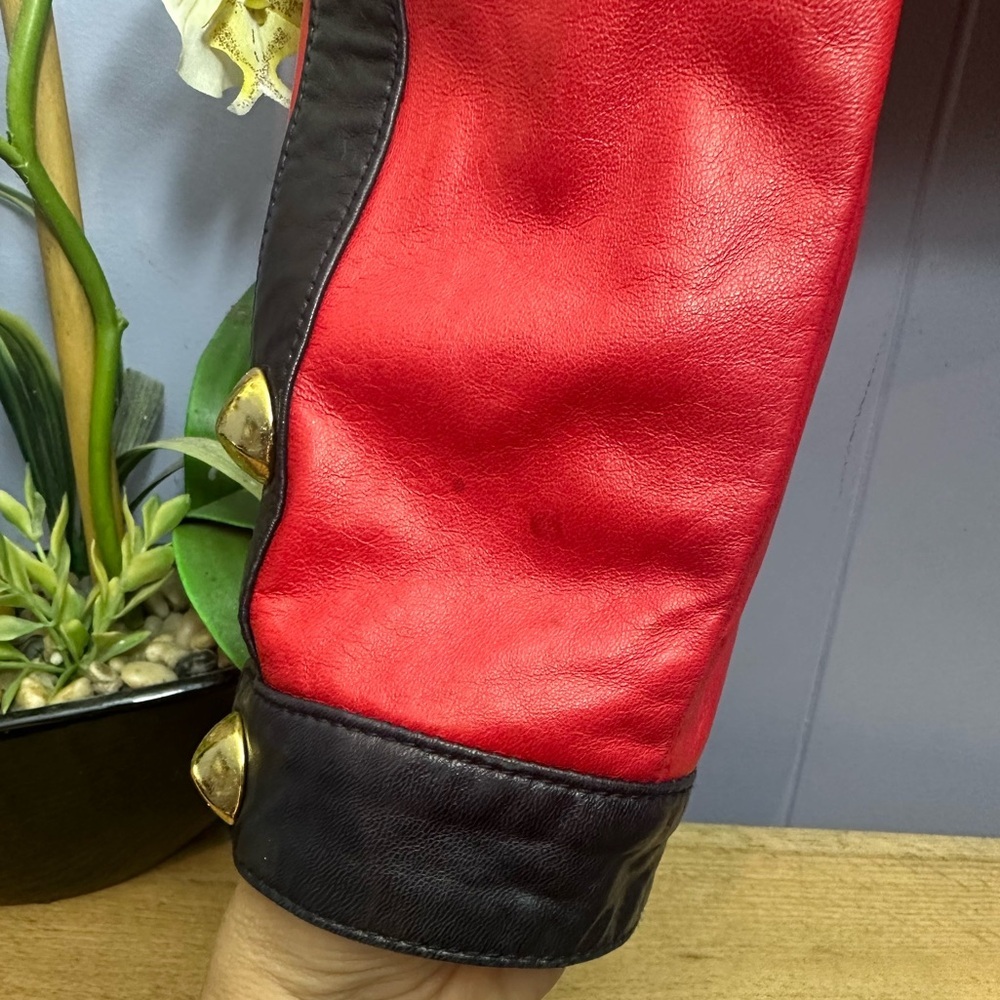 Escada leather jacket - Picture 7 of 16